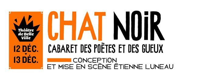 Chat Noir Théâtre De Belleville By Night