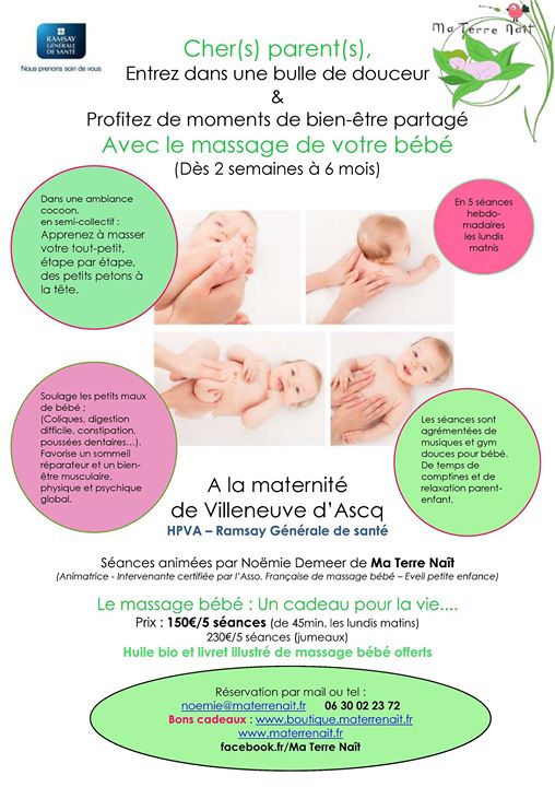 Le Massage Bebe Un Cadeau Pour La Vie Musee Des Moulins De Villeneuve D Ascq By Night