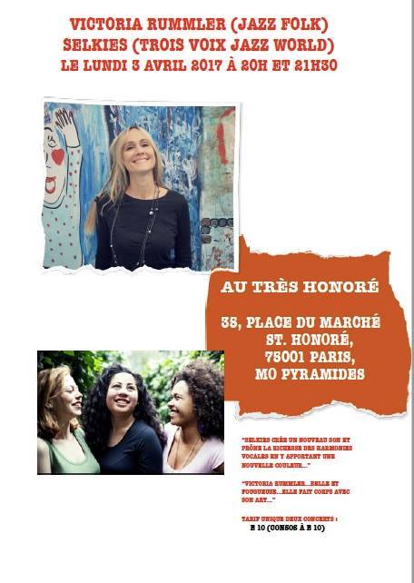 Selkies & Victoria Rummler // Au Très Honoré - Très Honoré Restaurant ...