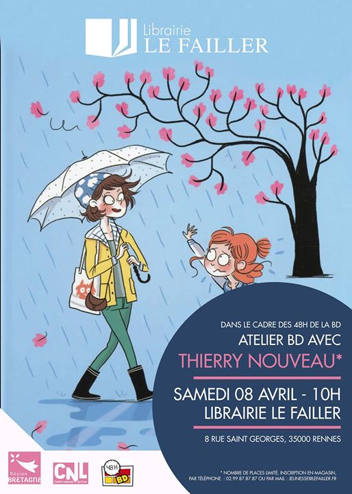 Atelier BD Avec Thierry Nouveau Librairie Le Failler By Night Atelier Bd Avec Thierry Nouveau Librairie Le Failler By Night