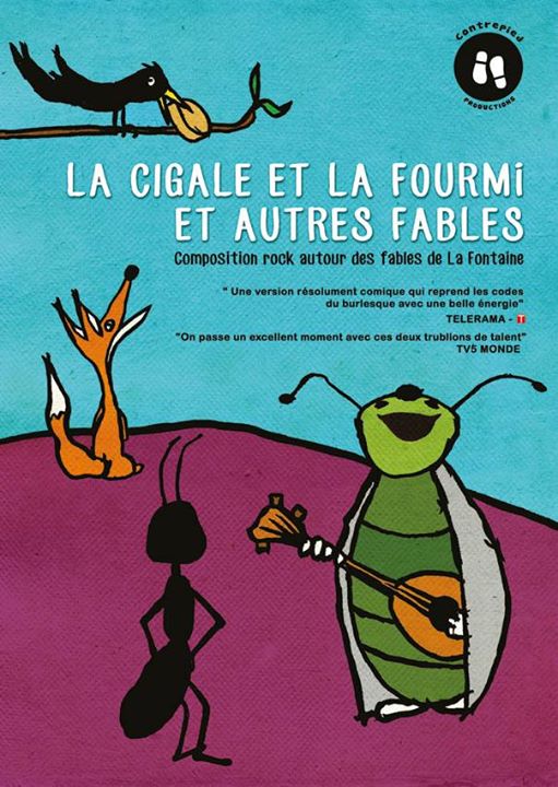 La Cigale et la Fourmi et autres fables Théâtre De La Cité By Night