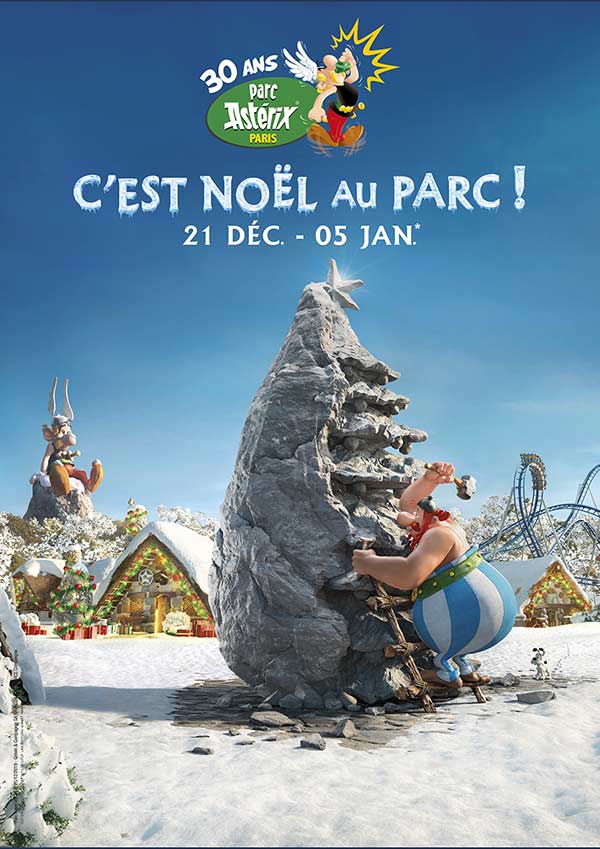 NOËL AU PARC ASTÉRIX - PROMO FNAC - PARC ASTERIX - By Night