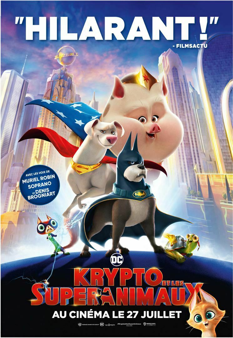 Krypto Super Chien 2022 Date De Sortie Krypto, le super-chien de Superman, se trouve face à un défi immense