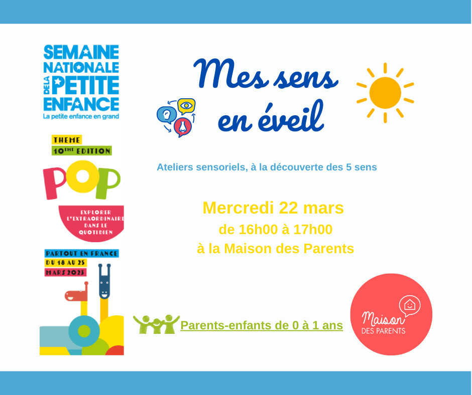 Mes sens en éveil ! - Maison Des Parents Du Cambrésis - By Night